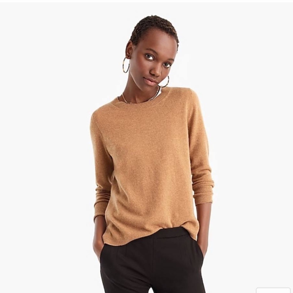 Banana Republic Italian Merino Blend Tan Sweater